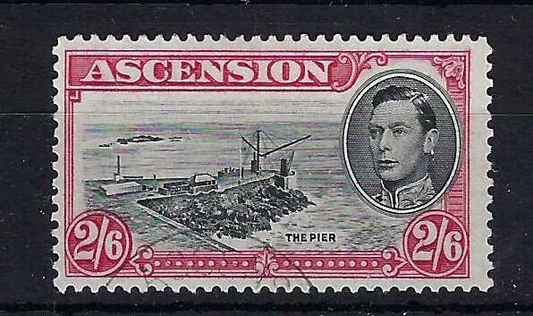 Image of Ascension SG 45c FU British Commonwealth Stamp